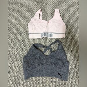 Puma sports bras $15 for 2